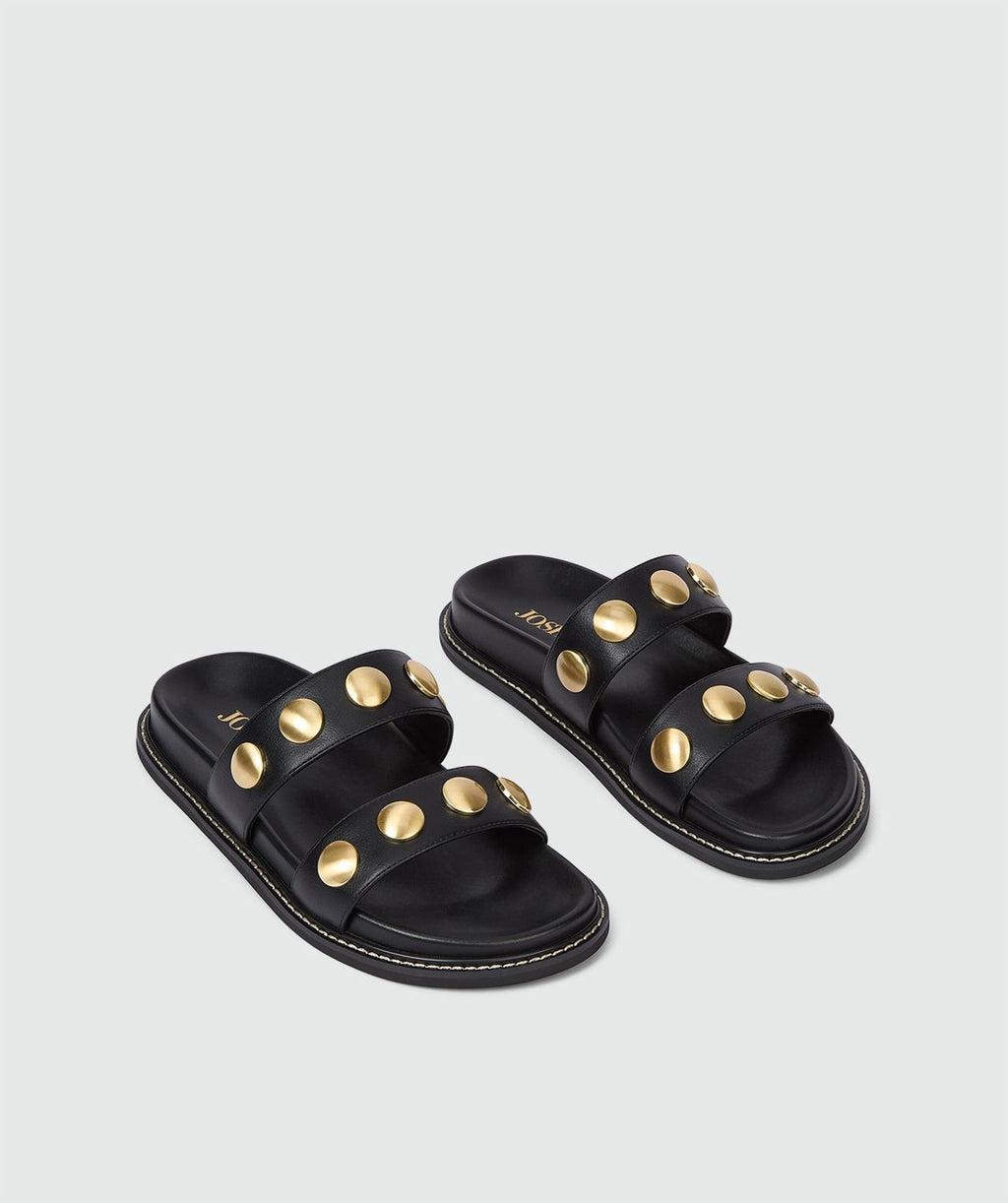 Josh V Eileen Sandalen schwarz mit Nieten