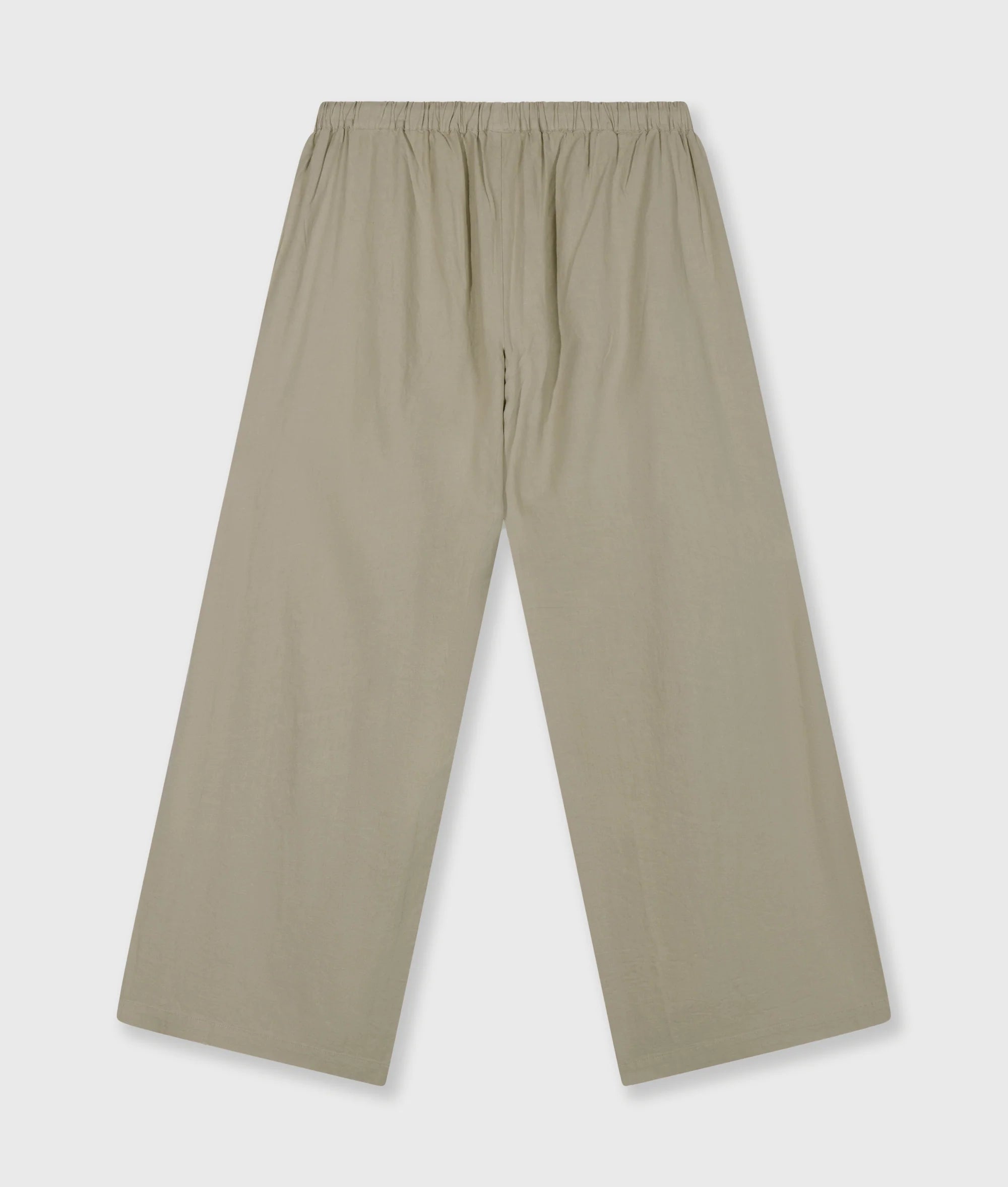 10 Days Cotton Linen Pants Slit Farbe Fog