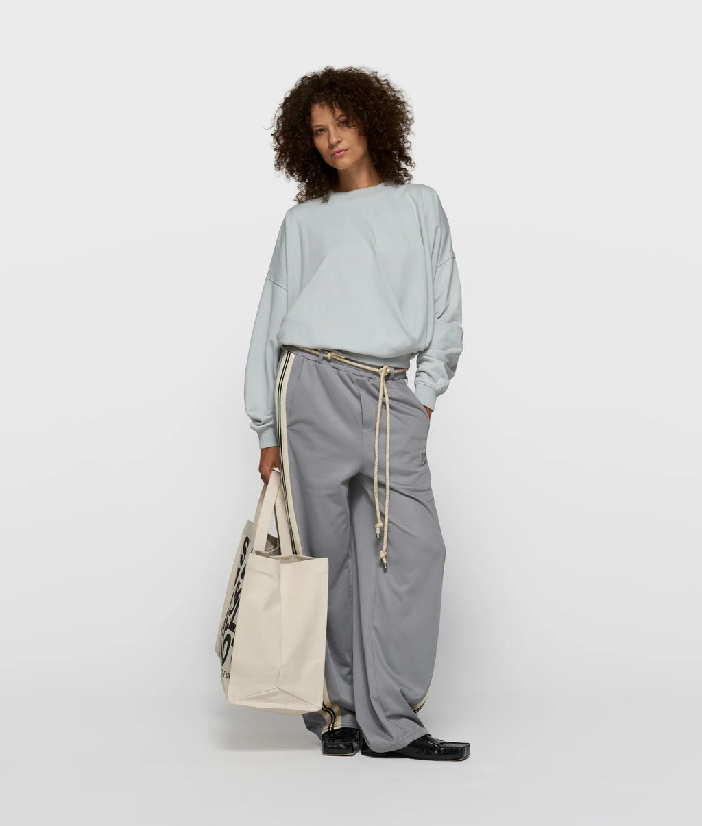 10 Days Sweater Pleat Clean Blue