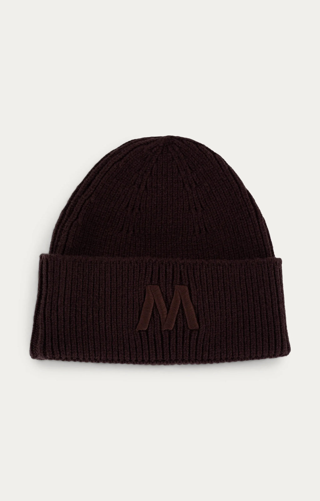 MSCW Moscow Beanie Strickmütze Farbe Pflaume