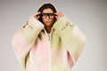 Liv Bergen Zamira Check Wolljacke oversized