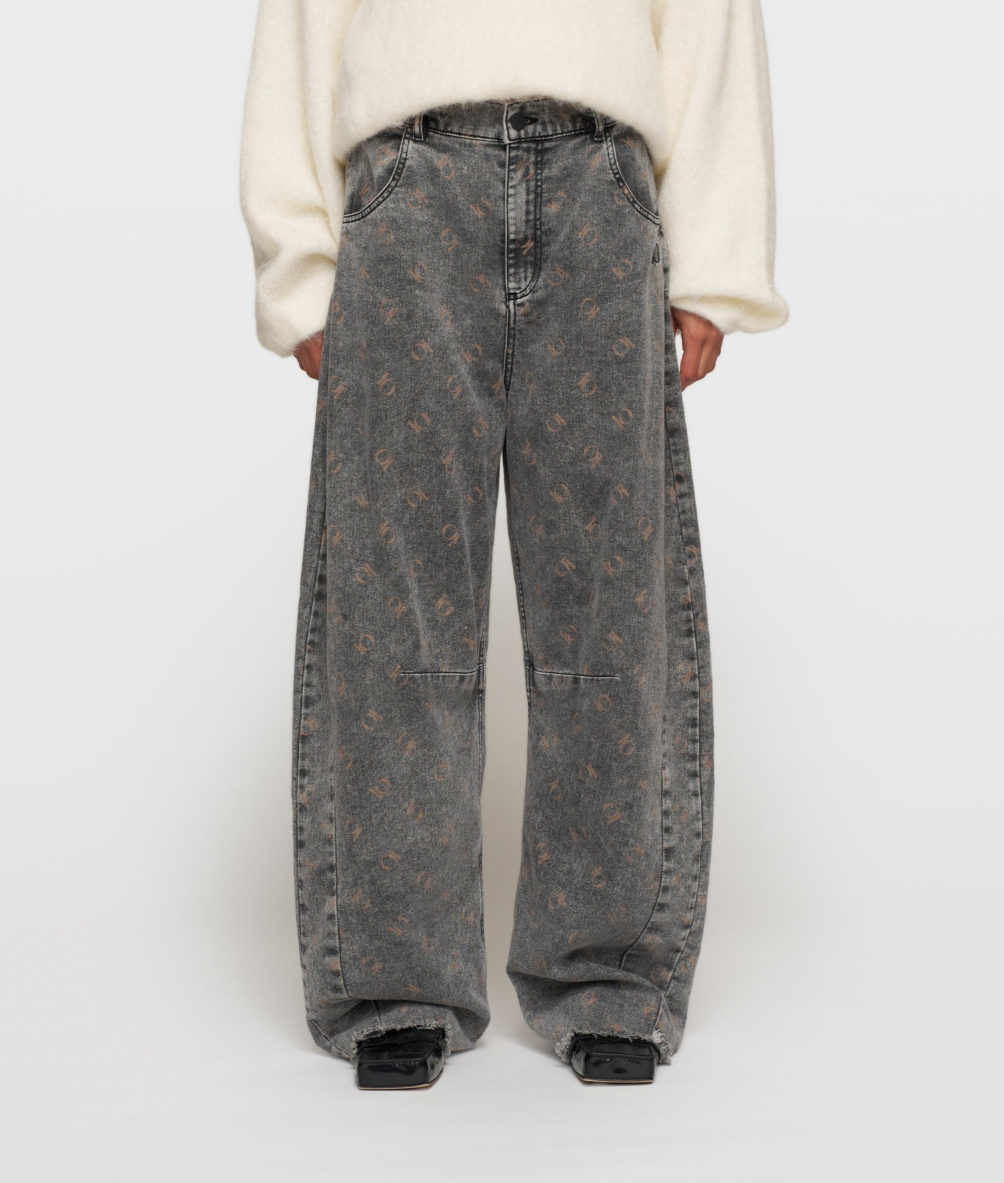 10 DAYS Western Pants Monogramm