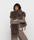 10 DAYS Furry Scarf Moonrock