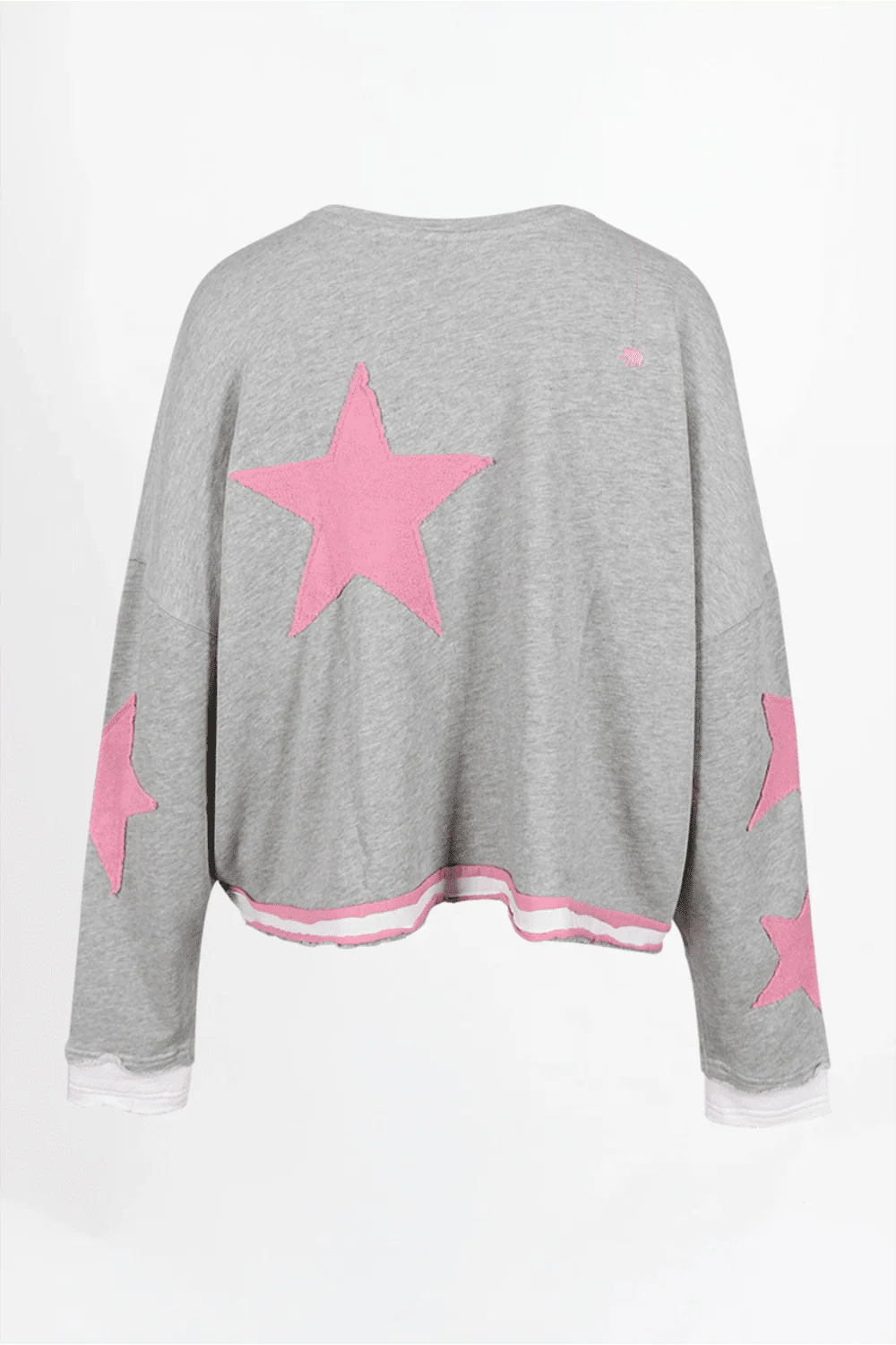 Love Joy Victory Sweatshirt Hopewell Sternen Patches grey Melange