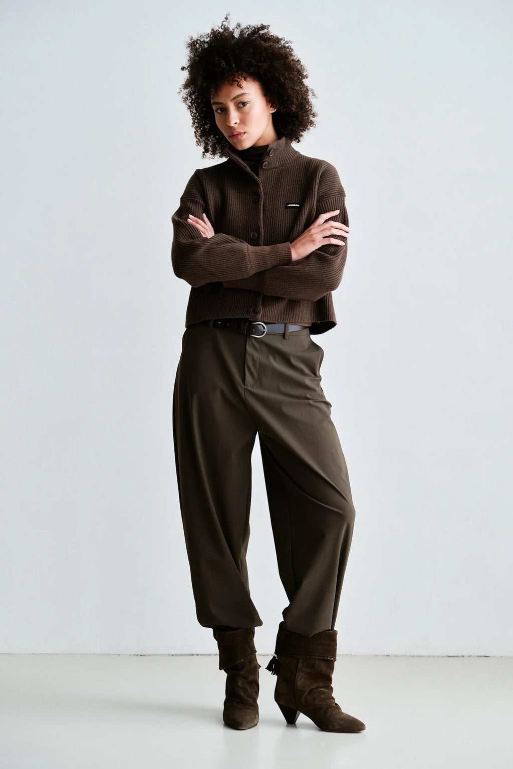 Penn&ink Hose Tabak Travellerstoff