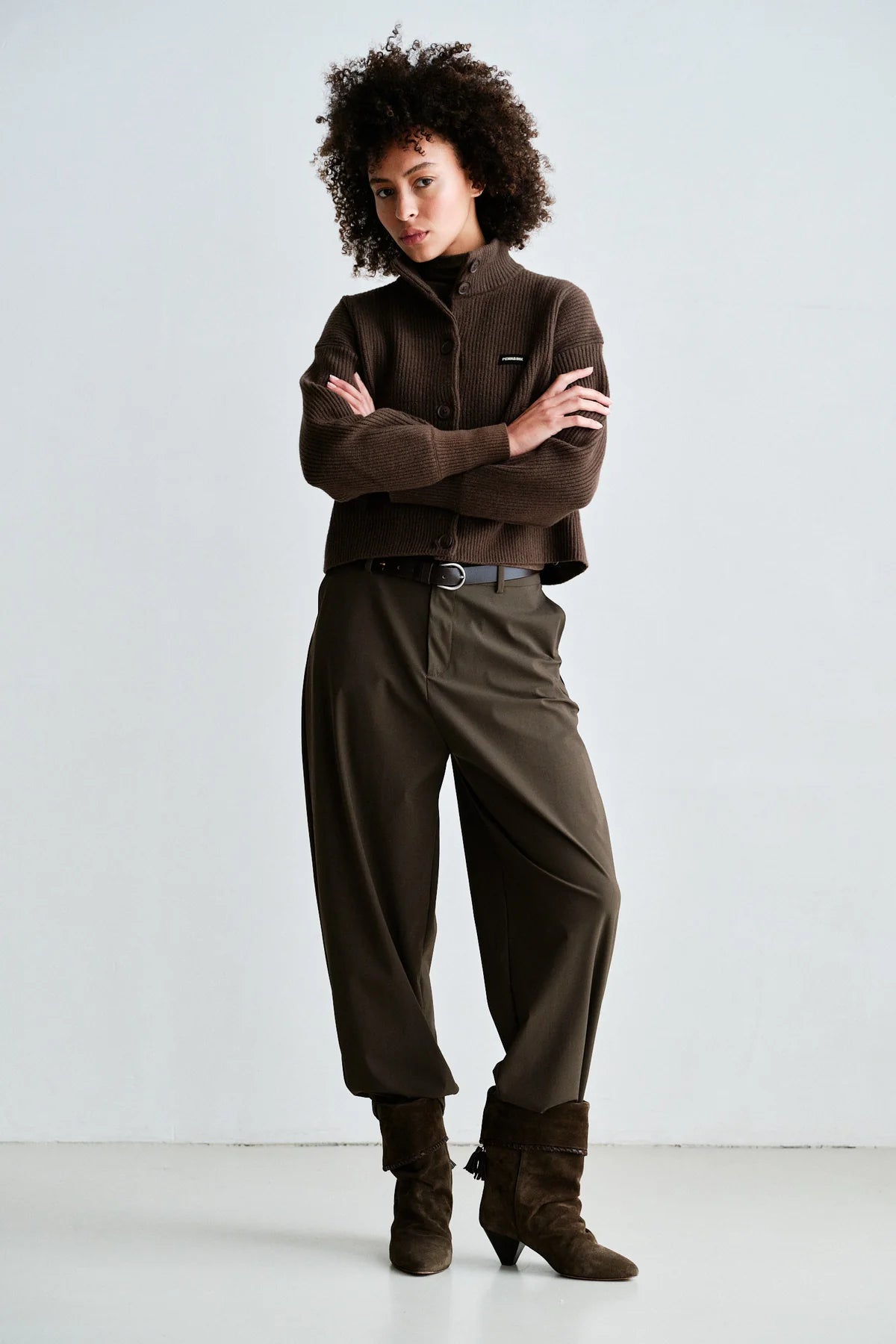 Penn&ink Hose Tabak Travellerstoff