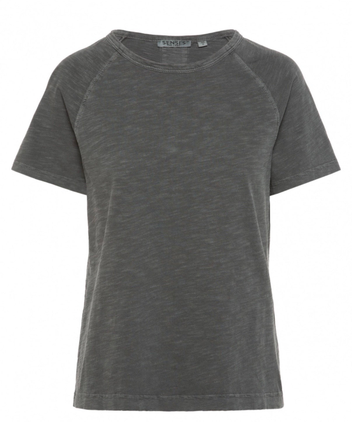 Senses The Label T-Shirt TAB:BY mit Raglanärmel in Vanilla oder anthrazit