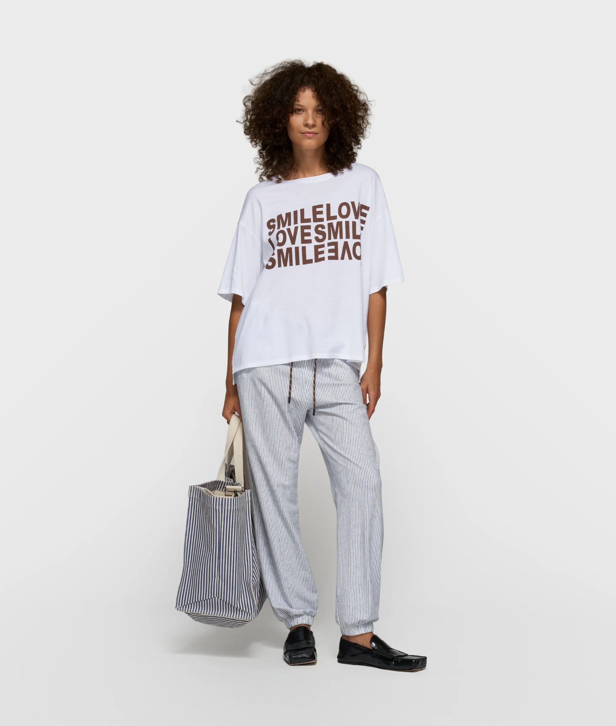 10 Days Mid Jogger Stripes