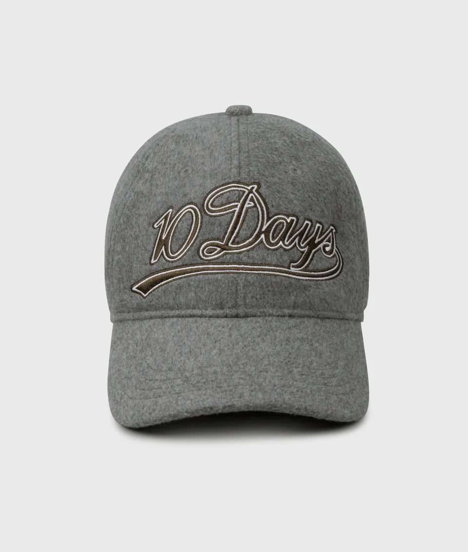 10 Days Wool Cap grey melee ( grau)