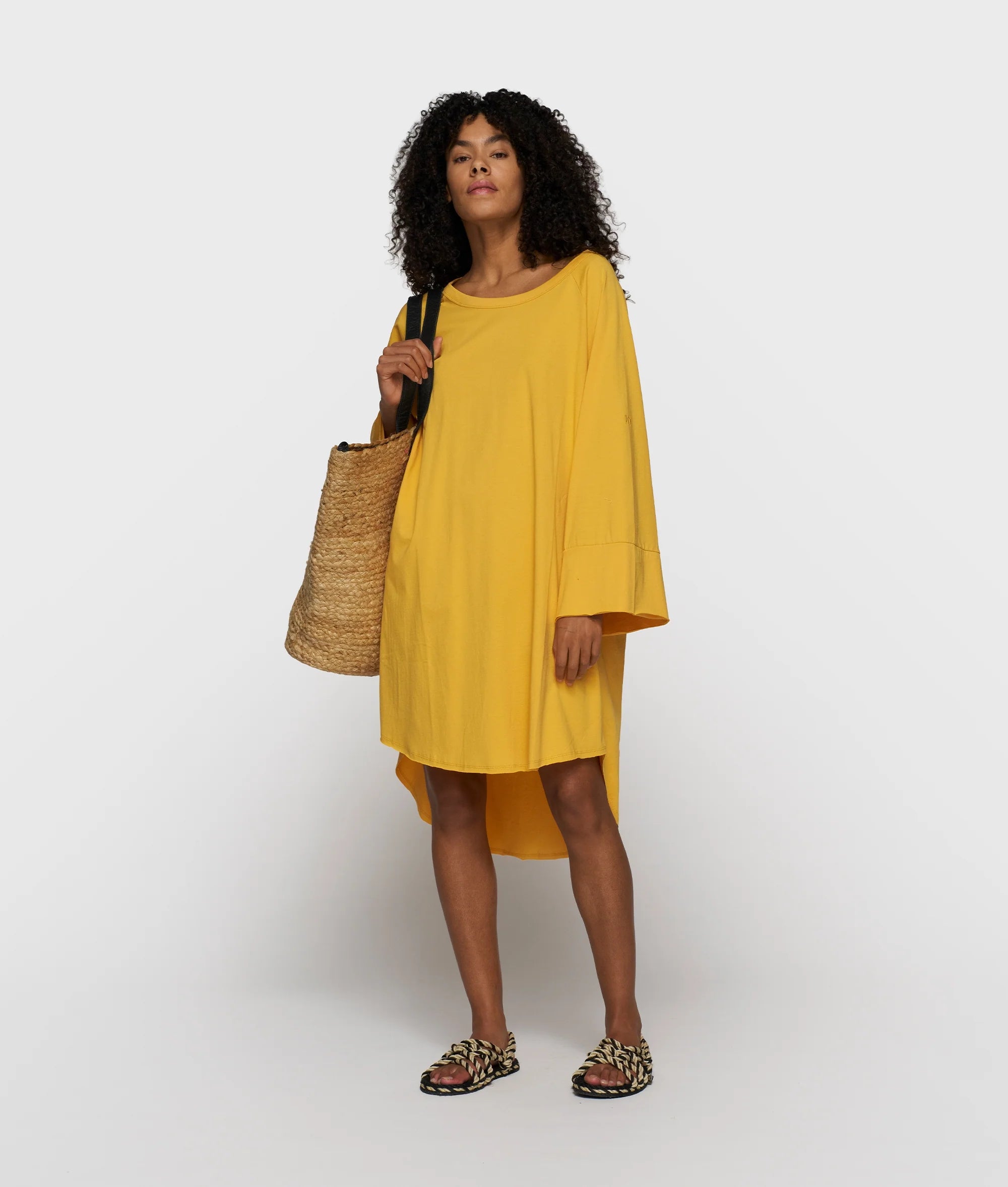 10 Days Jersey Logo Dress Mango