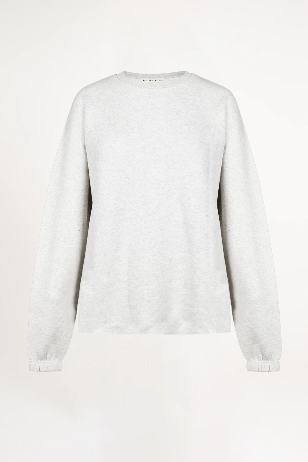 Love Joy Victory Sweatshirt Vep grau Melange