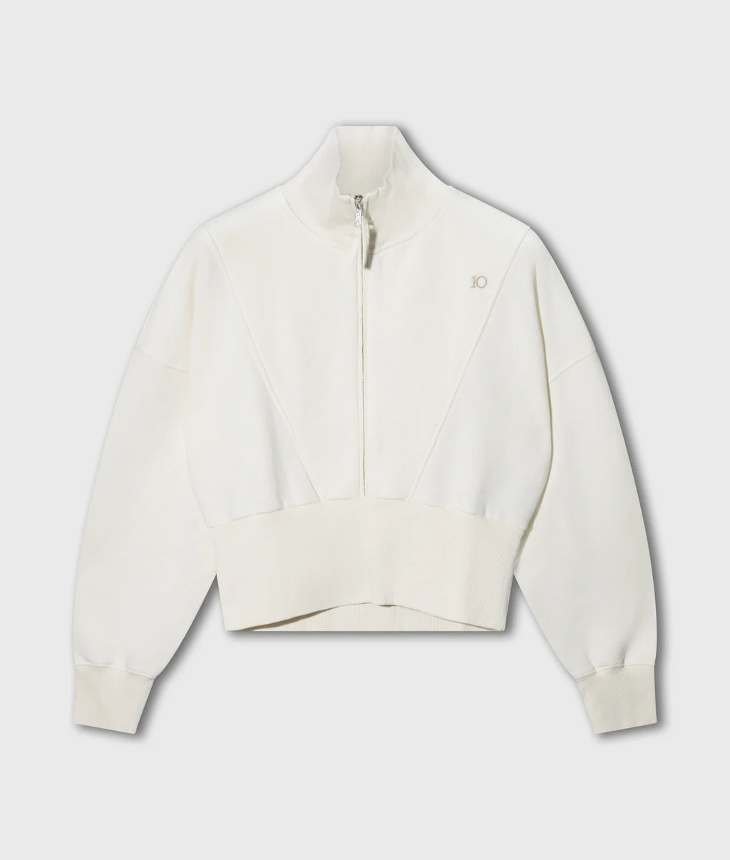 10 Days ZIP Sweater Pearl