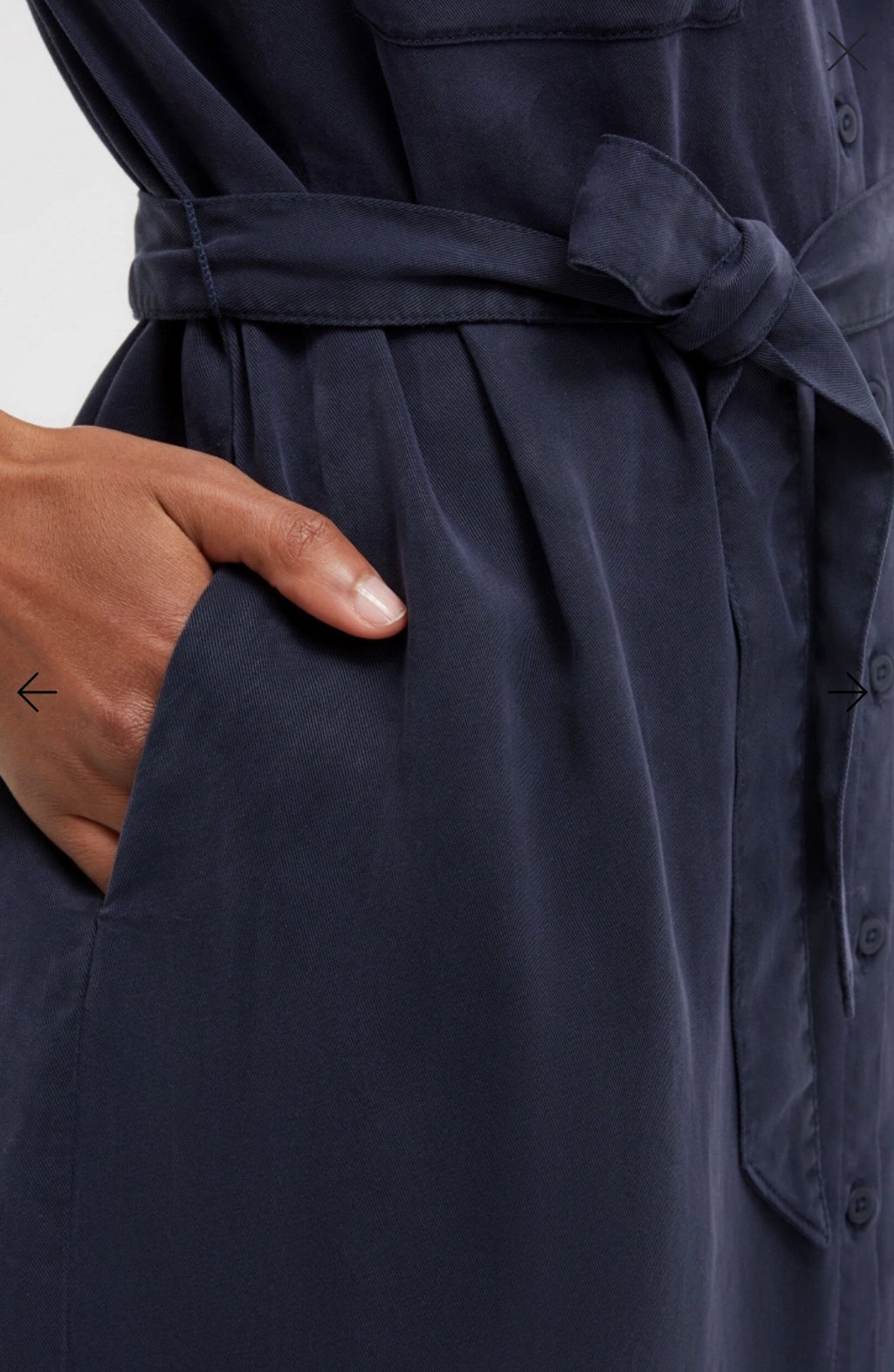 Senses The Label FO:XI Kleid Night Navy