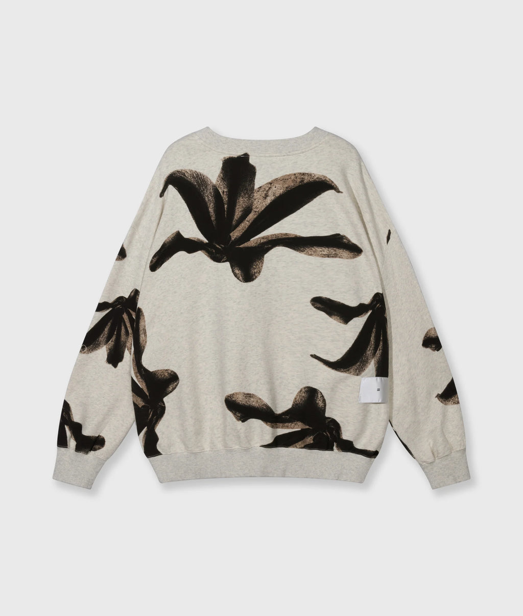 10 Days Sweater Flower Soft White Melee