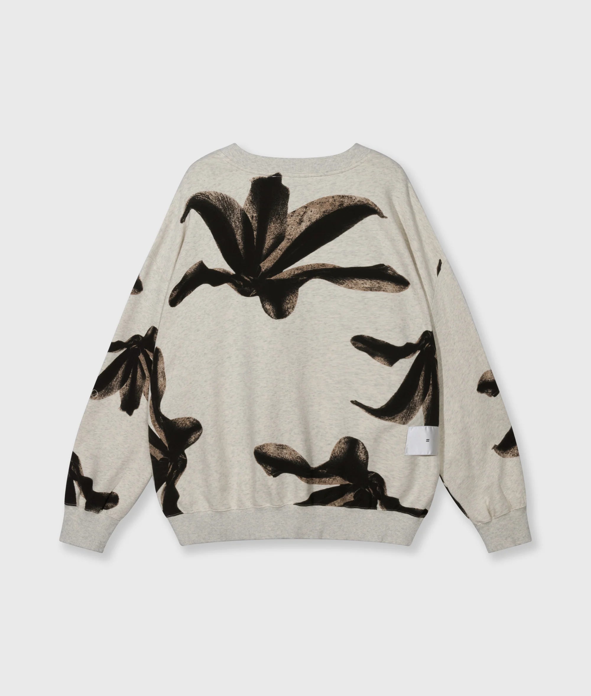 10 Days Sweater Flower Soft White Melee