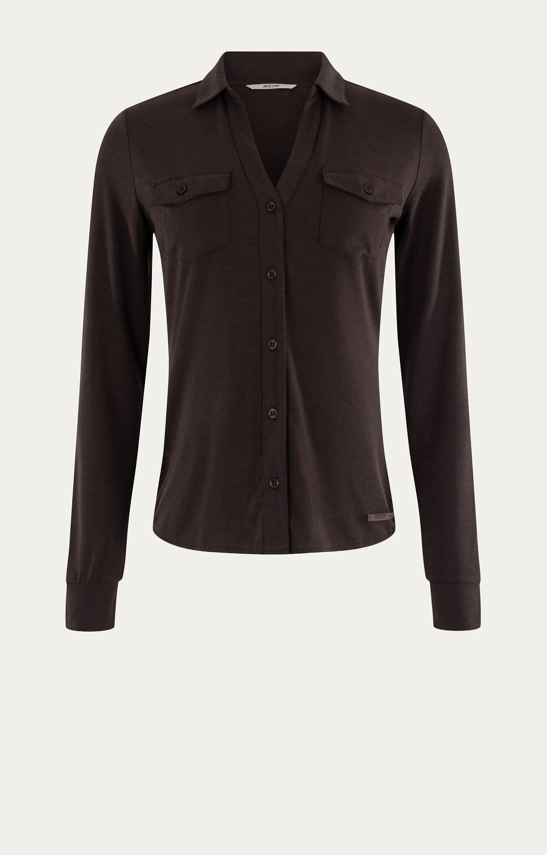MSCW Moscow Twilights Bluse Dark Choclat
