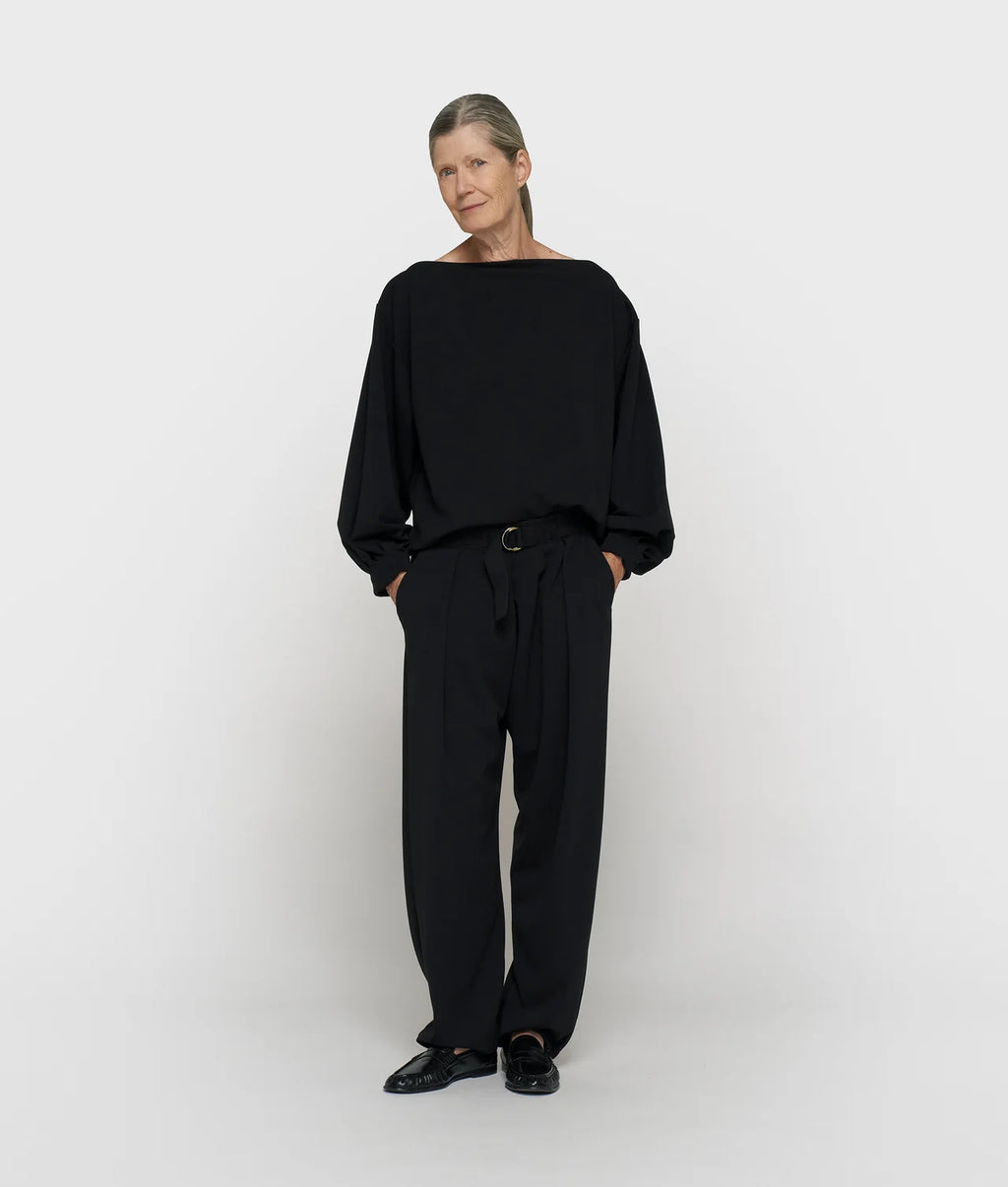 10 Days Belted Pants Schwarz