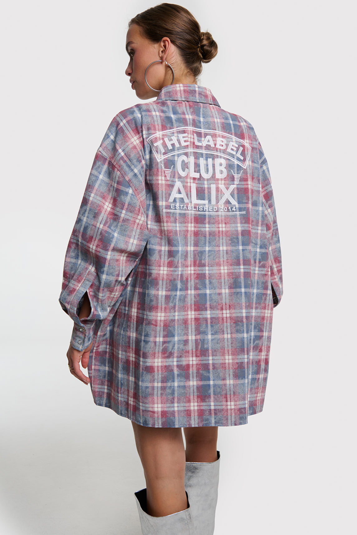Alix The Label Checked Dress