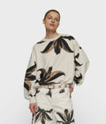 10 Days Sweater Flower Soft White Melee