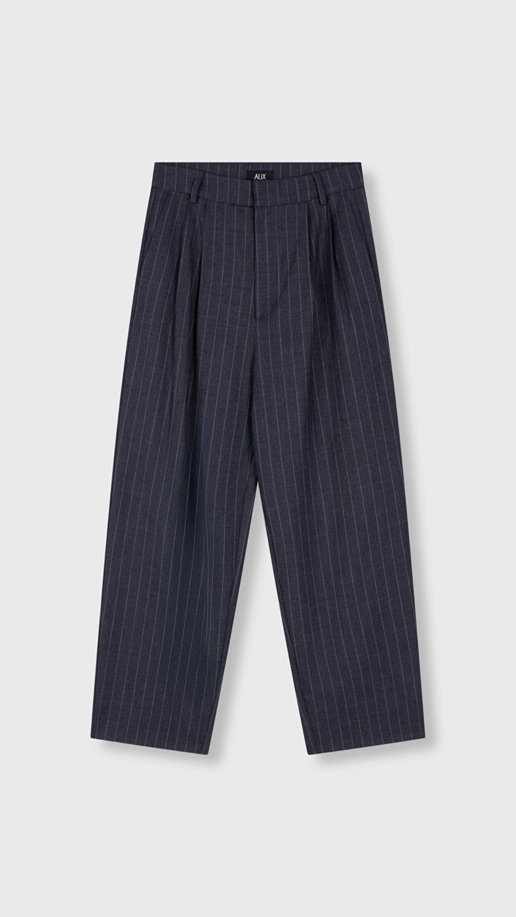 Alix The Label Big Stripe Pants Grau