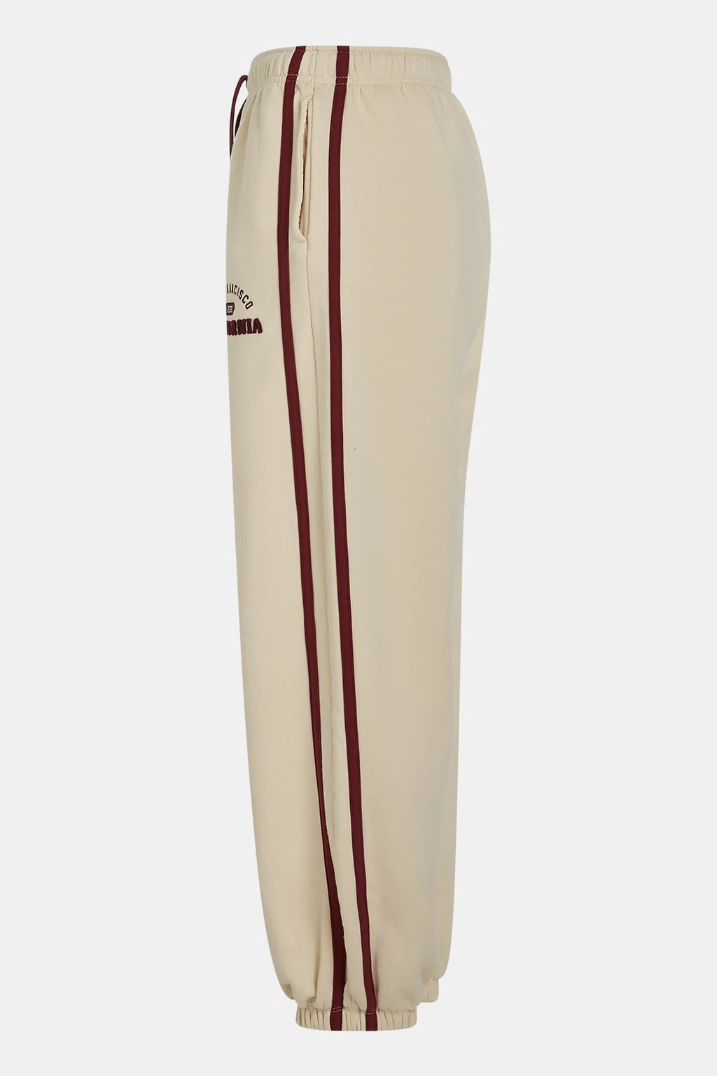 Penn&ink Joggpant Hose Oyster - Burgundy (W26F1991LTD)