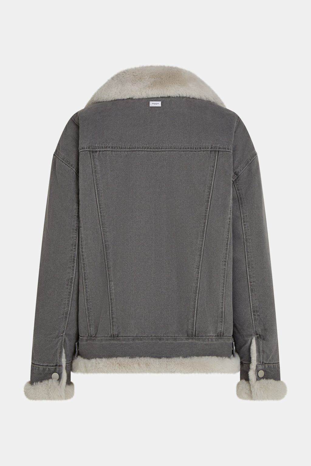 Penn&ink Trucker Jacke grau gefüttert