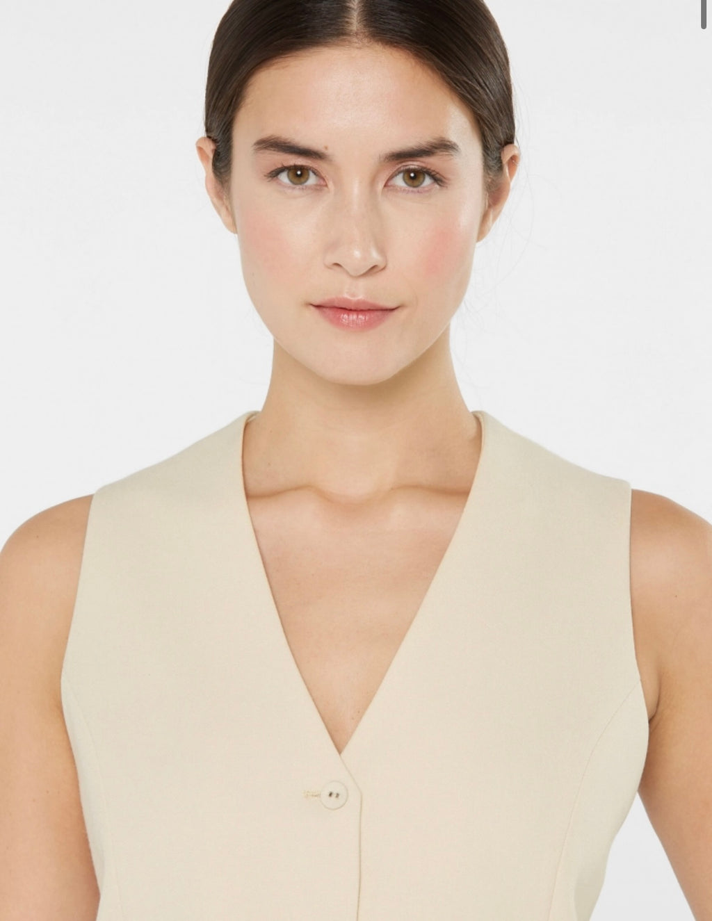 Anzug Weste Raw Cotton