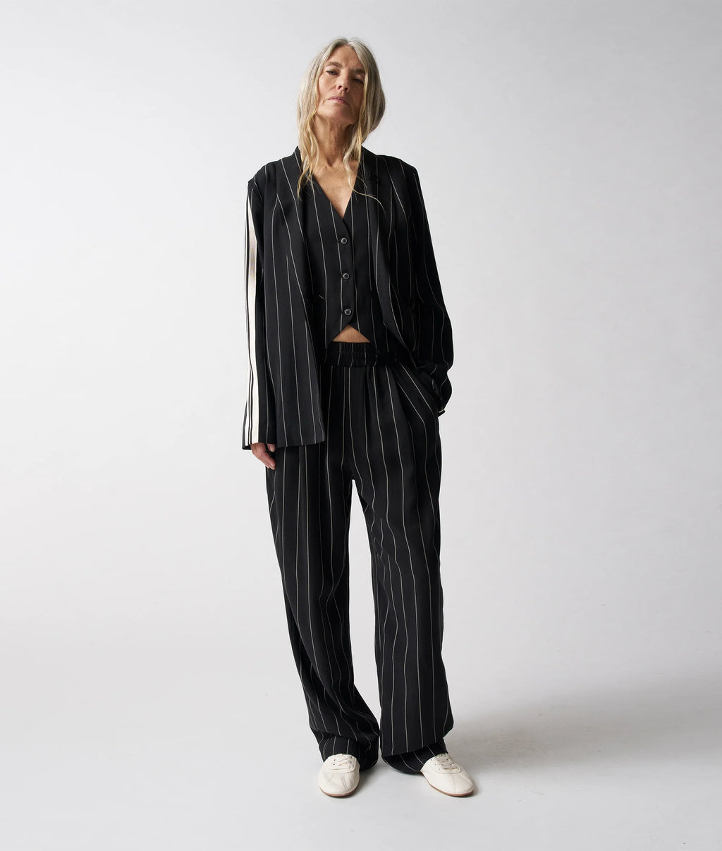 10 Days Flowy Pants Pinstripe