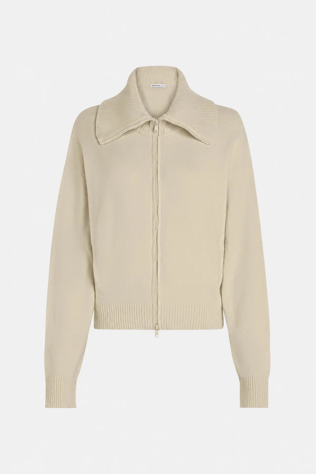 Penn&ink Cardigan Foam in Sand (W26B446LTD)