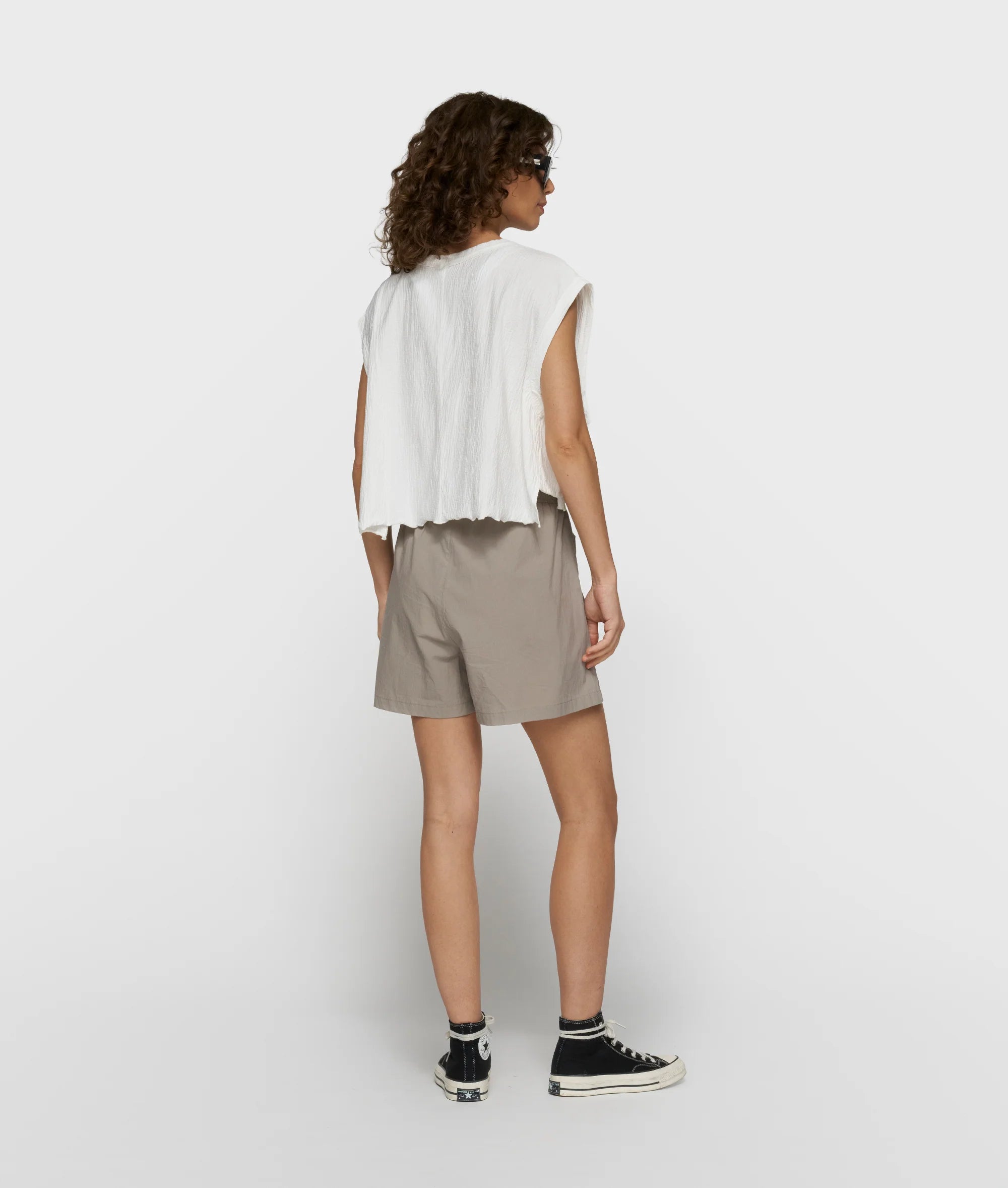 10 Days Round Neck Tee Shirt Farbe Ecru