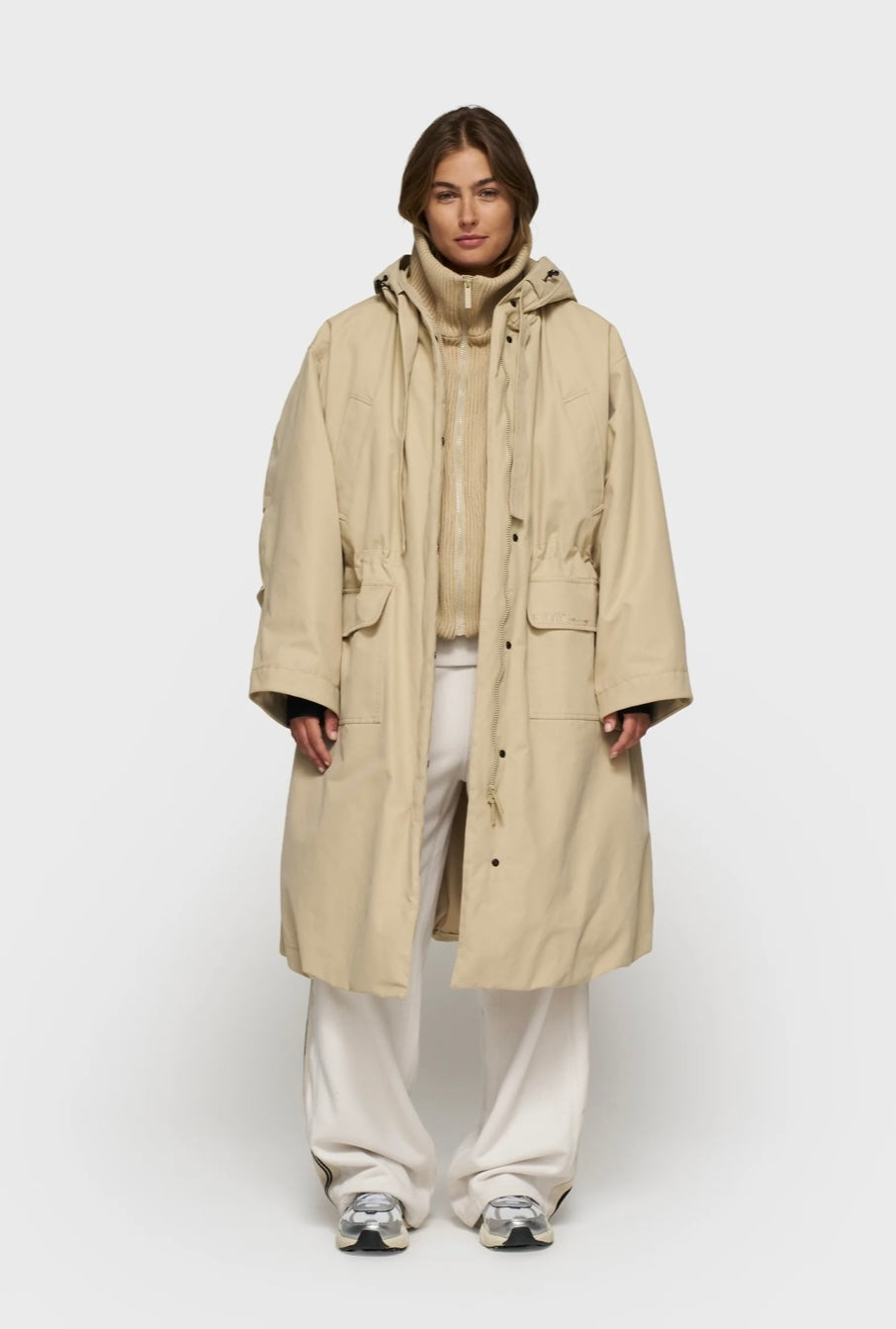 10 DAYS The Royal Parka Pure Sand