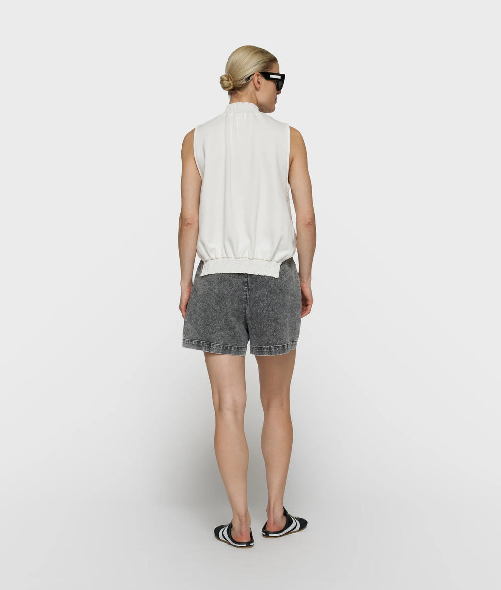 10 Days Utility Shorts Jog Denim Schwarz
