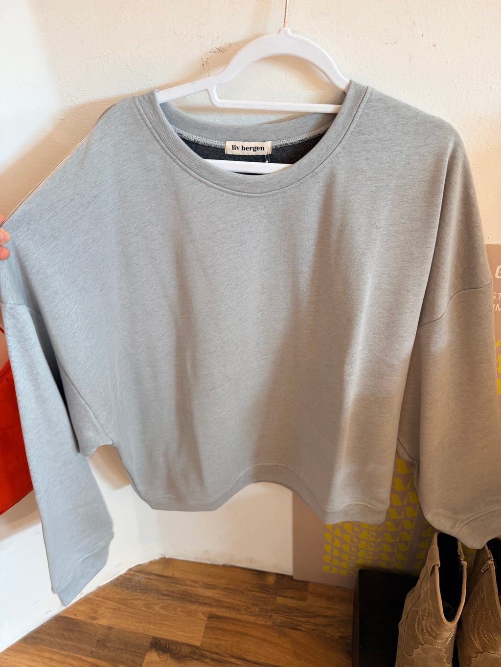 Liv Bergen Ella Come Sweater Faded Black