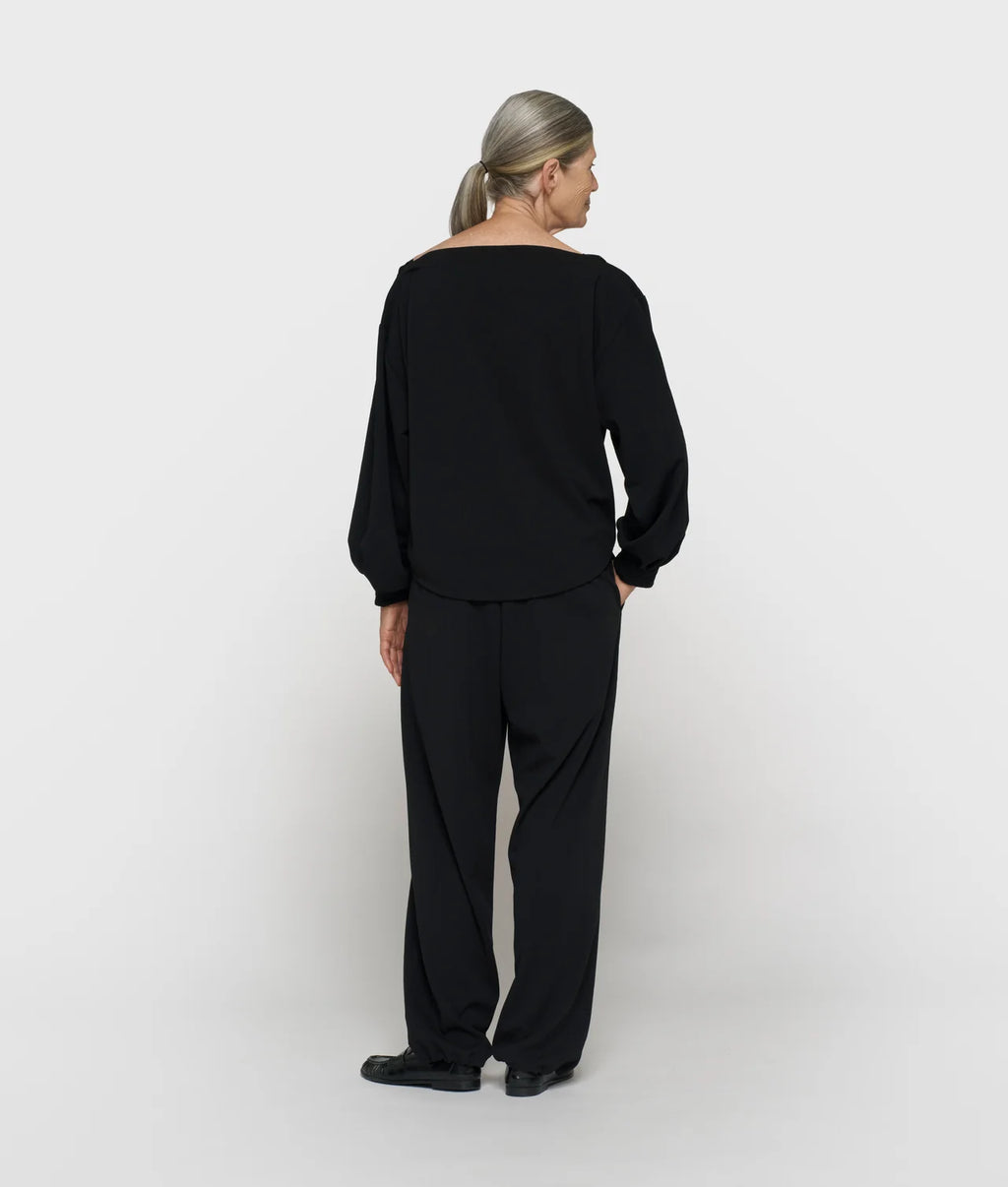 10 Days Belted Pants Schwarz
