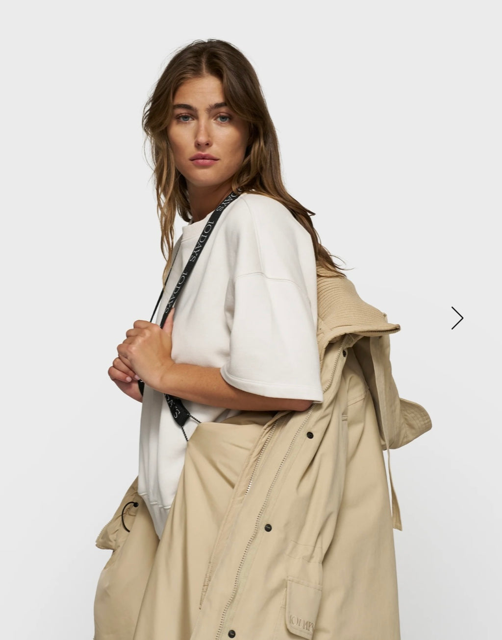 10 DAYS The Royal Parka Pure Sand