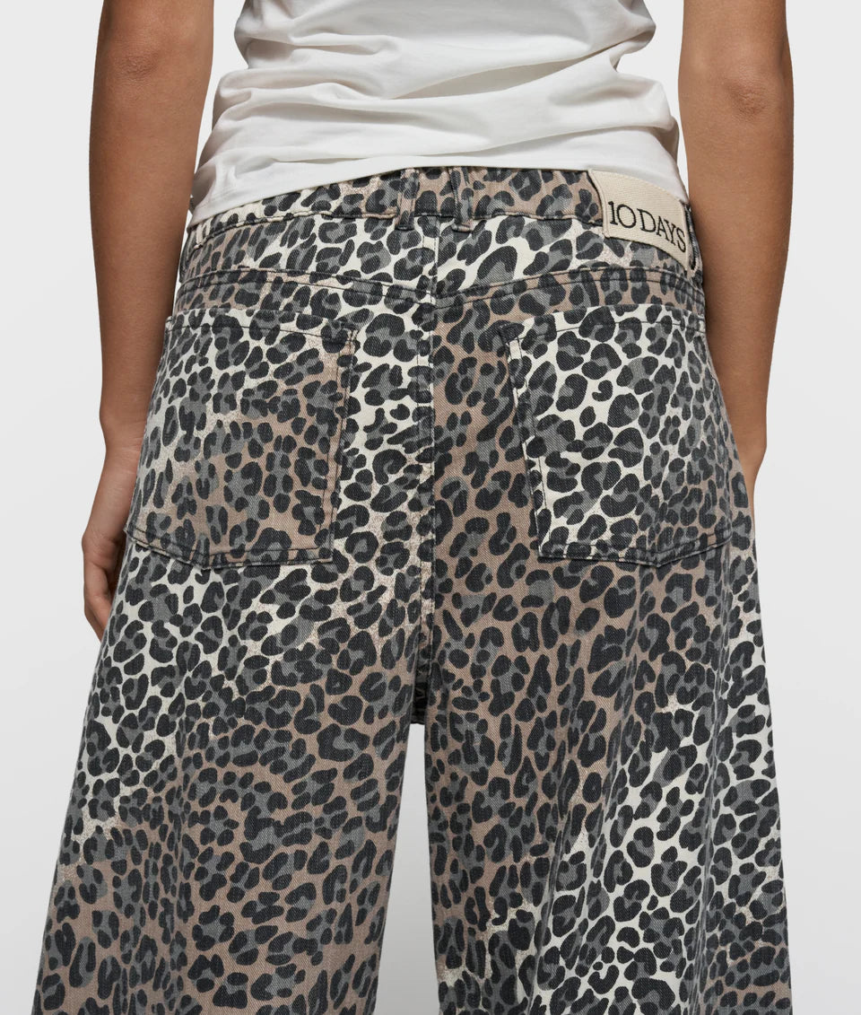 10 Days Western Pants Leopard
