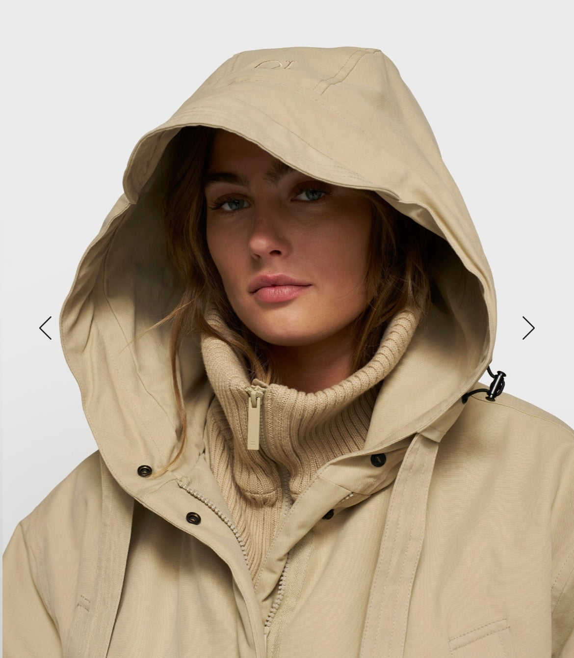10 DAYS The Royal Parka Pure Sand