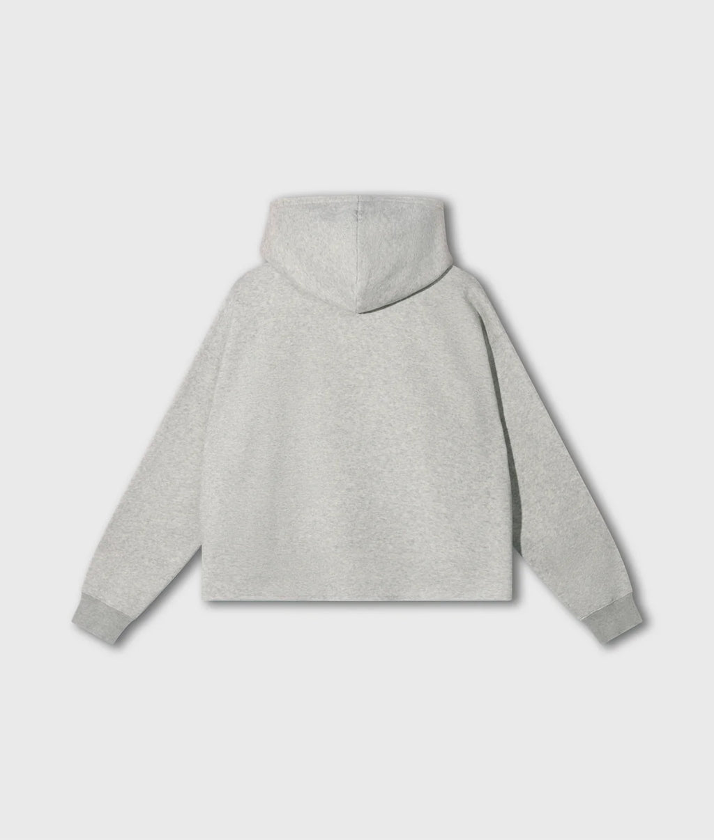 10 Days Statement Hoodie Curly 10 Light Grey hellgrau