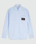 Josh V Berdina Oversized Bluse hellblau