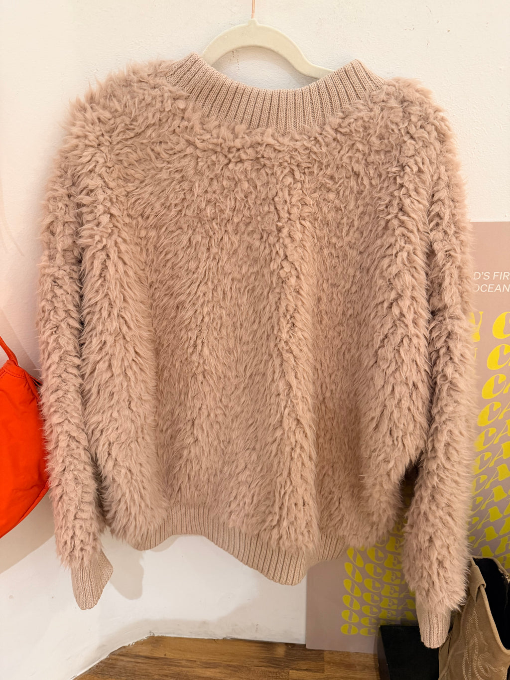 Liv Bergen Amsterdam New Teddy Jacke soft pink