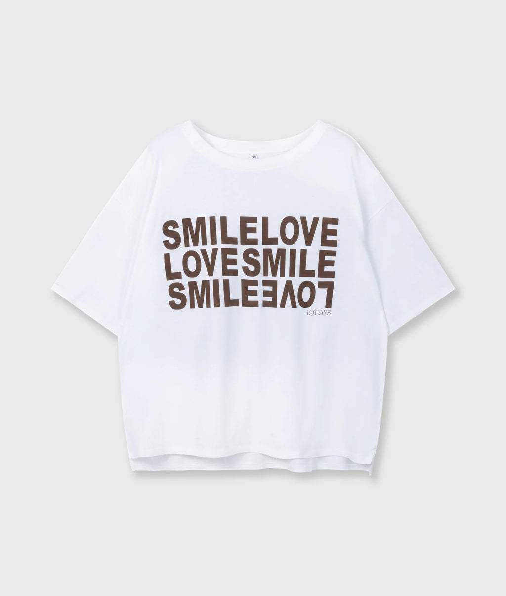 10 Days Smile Love Tee Shirt