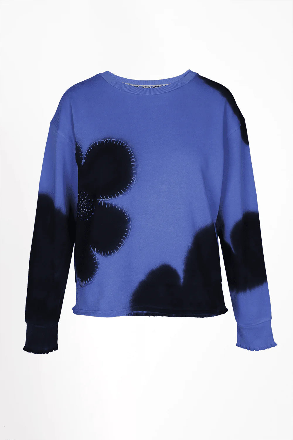 Love Joy Victory Batik Sweatshirt Rose Amparo Blue