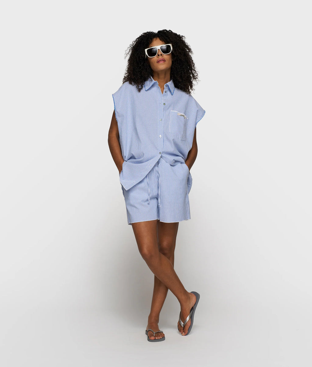 10 Days Cotton Shorts Stripes