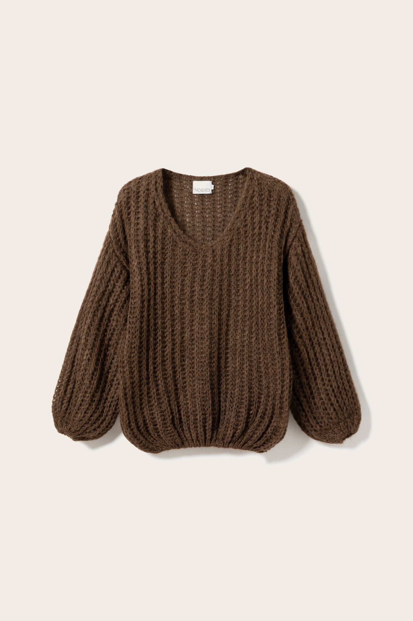 Noella Joseph Knit Pullover choclat Melange