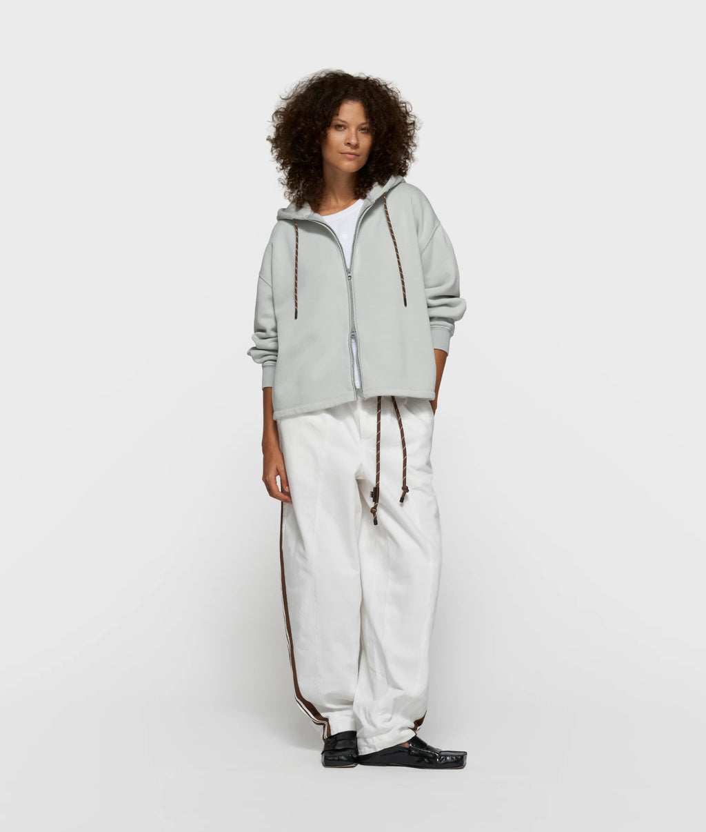 10 Days Statement Zip Hoodie Clean Blue