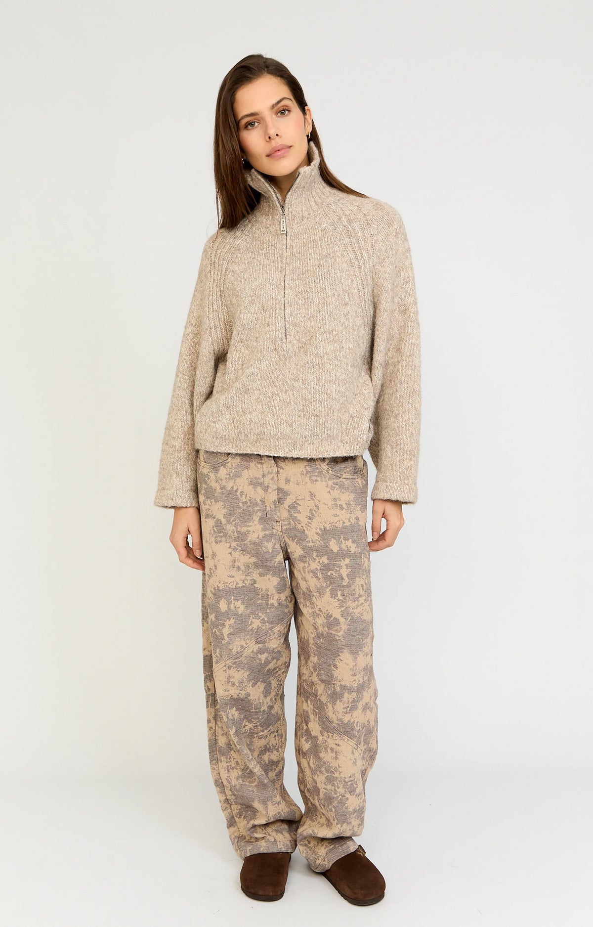 MSCW Moscow Pullover Kimmy in Light Taupe