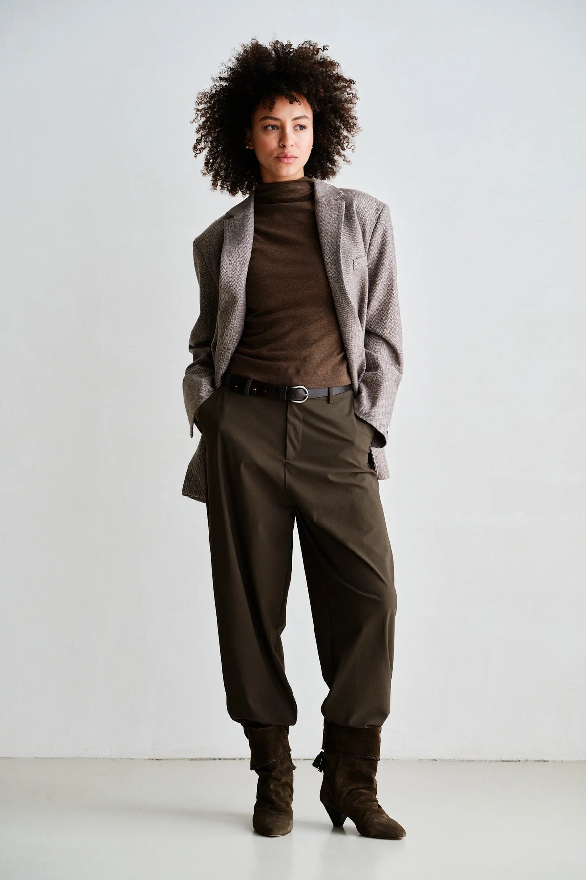 Penn&ink Hose Tabak Travellerstoff