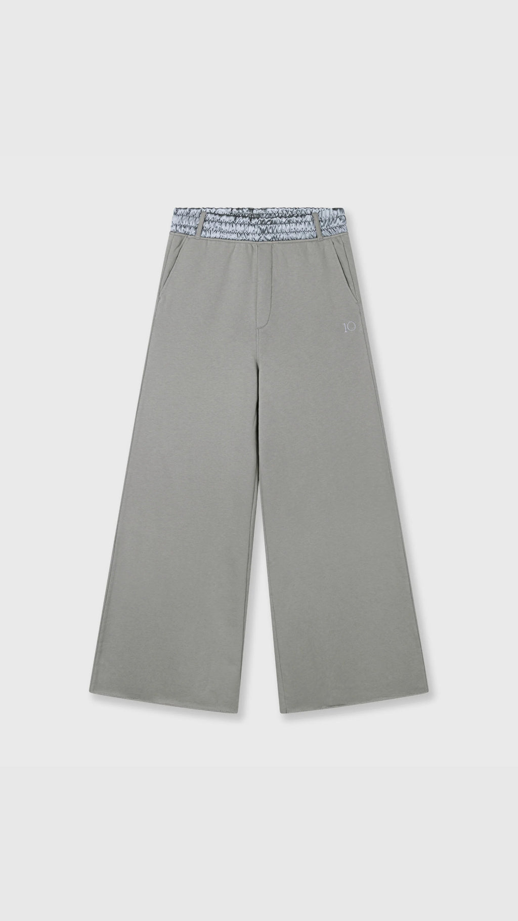 10 Days Wide Jogger Light graphite (hellgrau)