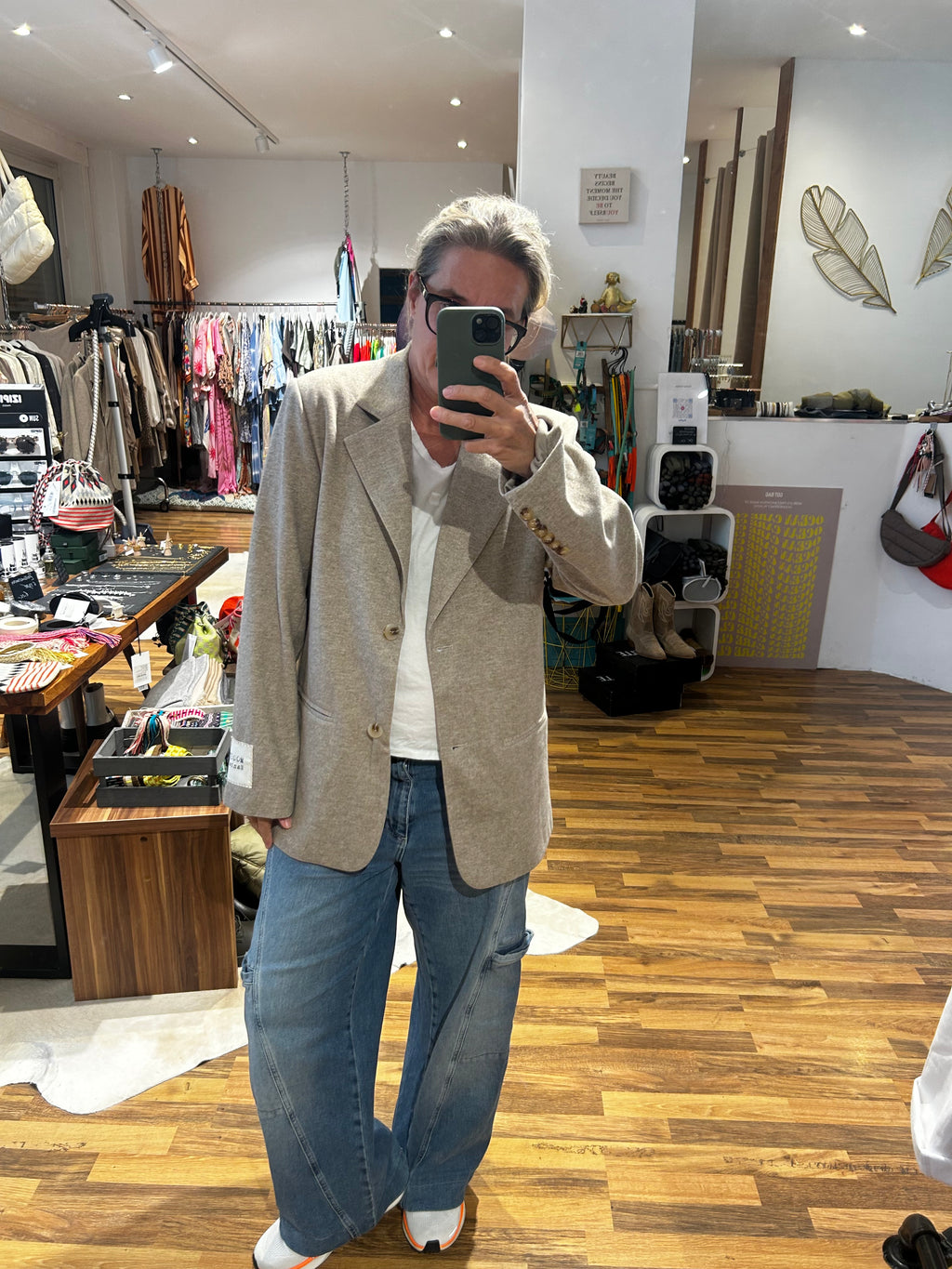 Moost Wanted Maeve Blazer beige meliert