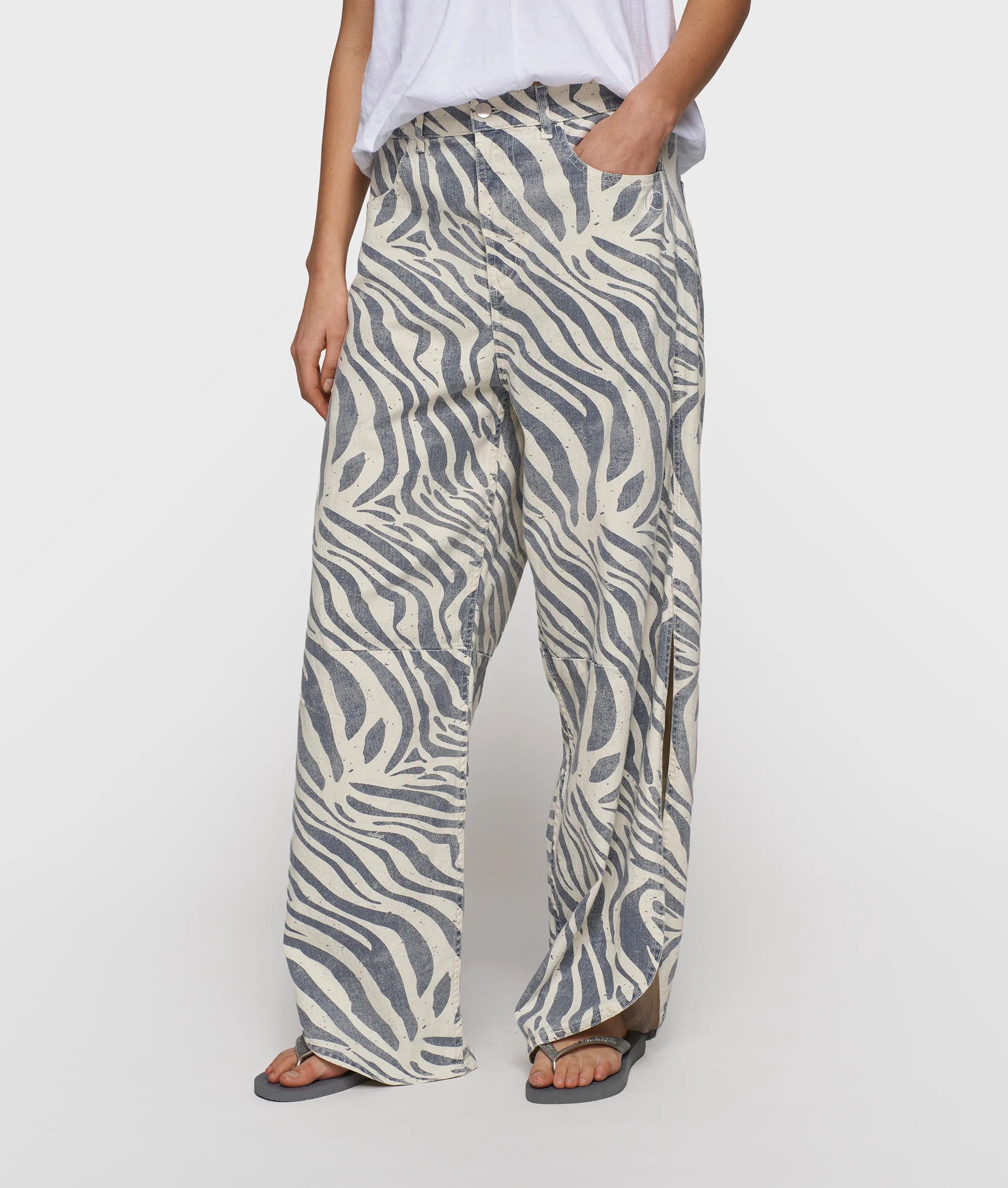 10 Days Western Pants Zebra